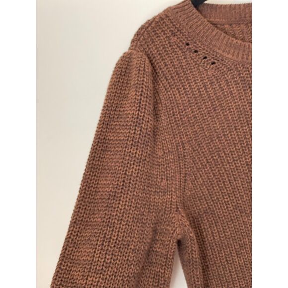 Gap 100% Cotton Crewneck Sweater Size Large Neutral Minimalist NEW w/tag k14 - Picture 5 of 14